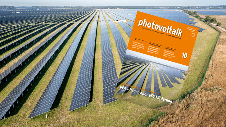 Der Solarpark in Weesow bei Werneuchen in Brandenburg ist mit 187 Megawatt derzeit der größte Solargenerator in Deutschland.