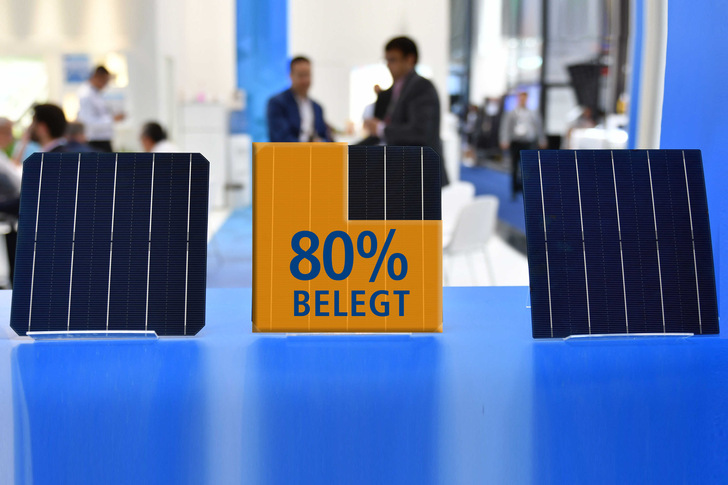 Die Intersolar Europe findet vom 11. bis 13. Mai 2022 auf der Messe München statt. - © Solar Promotion
