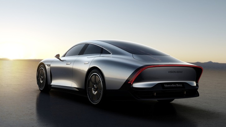 Das E-Auto Vision EQXX ist ein Einzelstück und dient ausschließlich Forschungszwecken. - © Daimler-Benz
