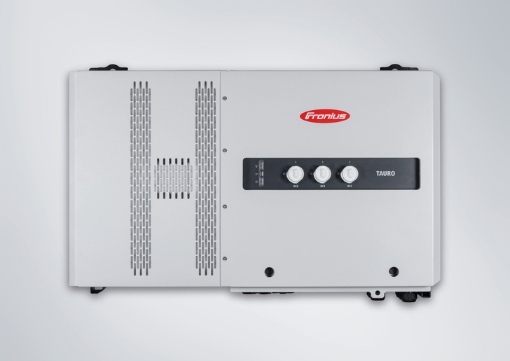 Der Fronius Tauro ist nun auch in der Leistungsklasse 50 Kilowatt erhältlich. - © Fronius
