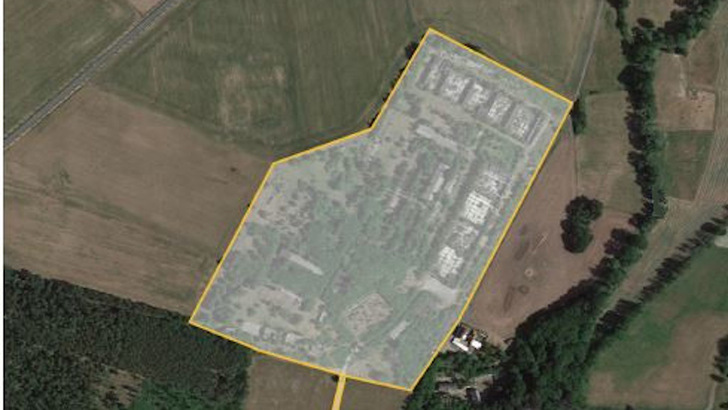 Dieses Flurstück wurde als Solarprojekt erschlossen.