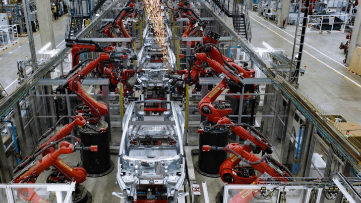 Die Serienfertigung im neuen Tesla-Werk in Grünheide ist angelaufen.