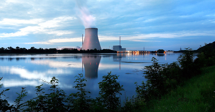 Das Kernkraftwerk Isar 1 von Preussen Elektra ist bereits vom Netz gegangen.