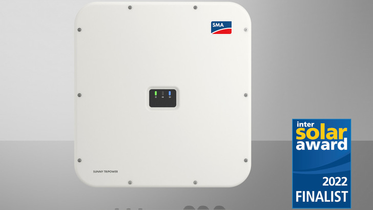 Der neue Sunny Tripower X von SMA gehört zu den diesjährigen Finalisten des Intersolar-Awards.