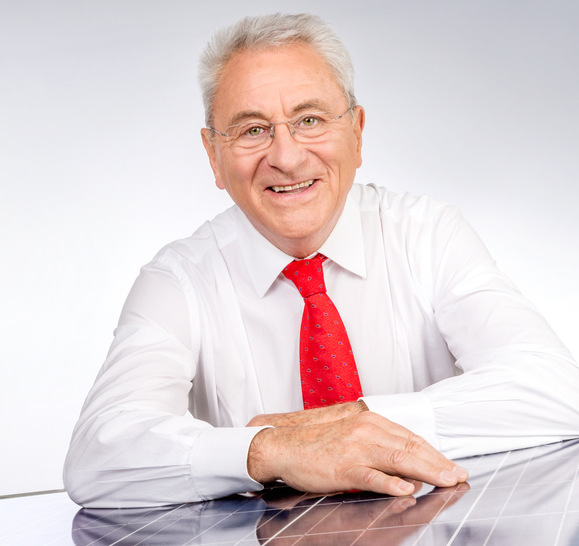 Udo Möhrstedt ist Gründer und Geschäftsführer von IBC Solar in Bad Staffelstein.