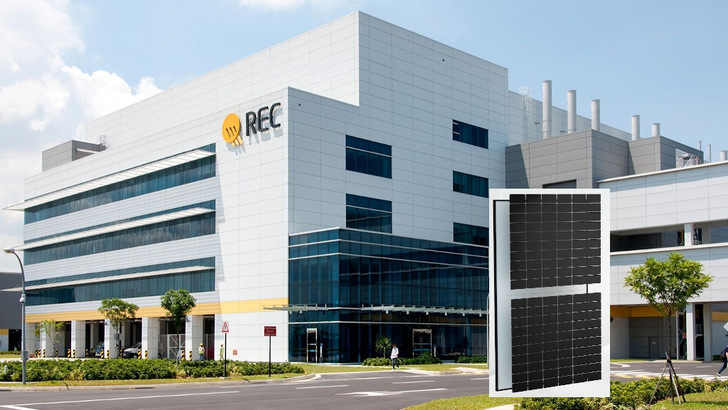 REC Solar wurde für die Solarmodule Alpha Pure ausgezeichnet.