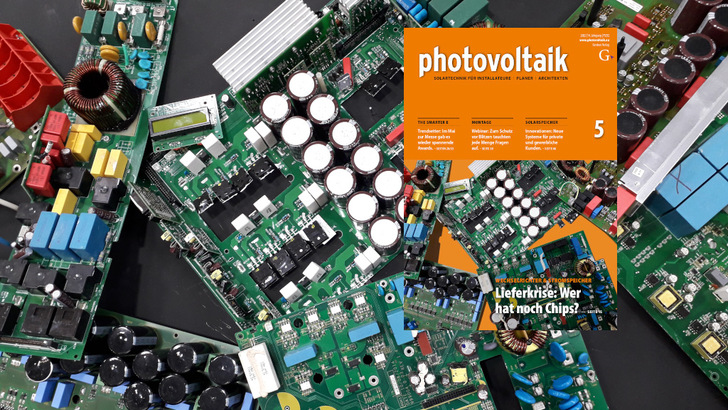 Das Juniheft der photovoltaik dreht sich um neue Wechselrichter und Speichersysteme.