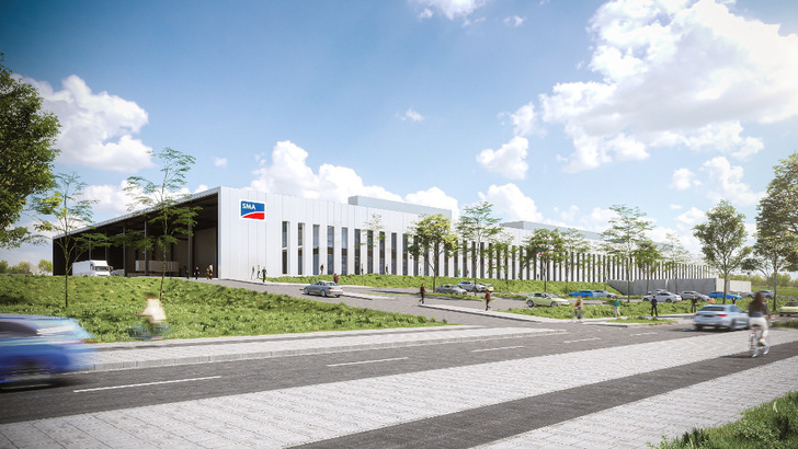 So wird sie aussehen, die neue Fabrik von SMA.