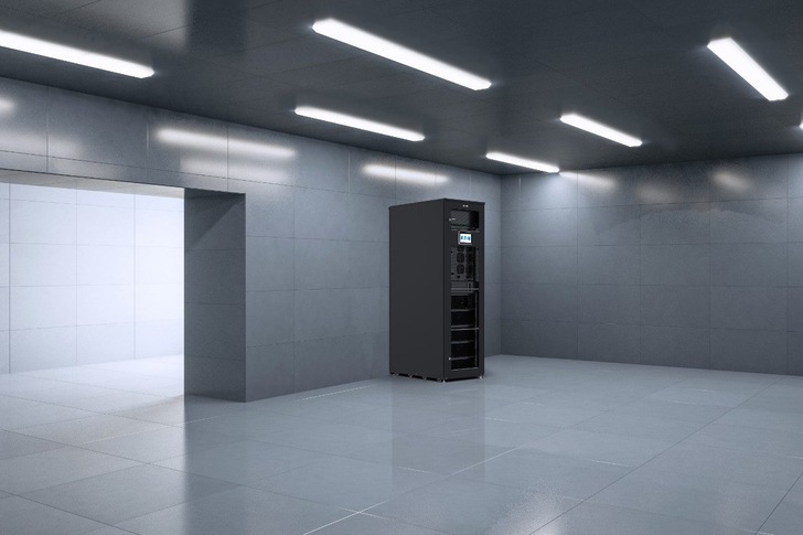Das Single-Rack-System von Eaton zeichnet sich durch eine kompakte Bauform aus.