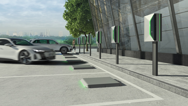 Siemens setzt künftig auch auf kabellose Ladelösungen für Stromer.