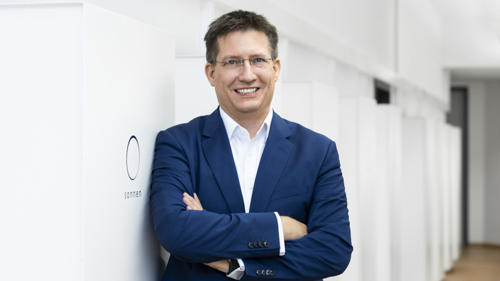 Oliver Koch ist Geschäftsführer von Sonnen in Wildpoldsried.