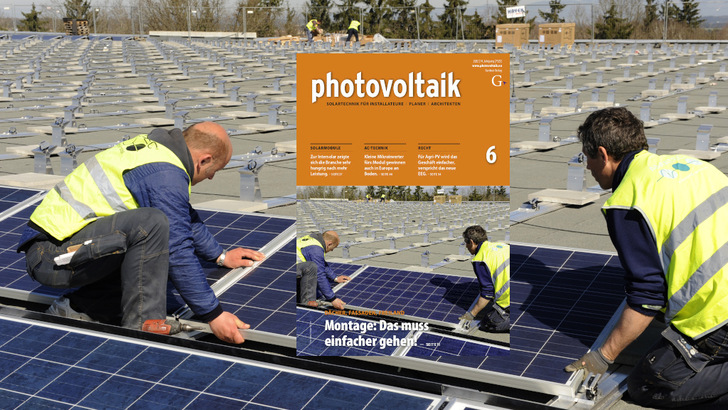 In wenigen Tagen erscheint die neue Ausgabe der photovoltaik. - © Andreas Fettinger/IBC Solar
