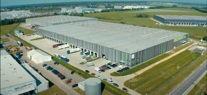 Die Lagerhalle des Großhändlers Keno in Gleiwitz, Polen. - © Keno
