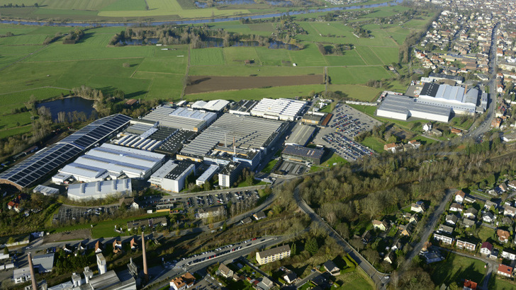 Das Werk in Holzminden ist die größte Fabrik von Stiebel Eltron.