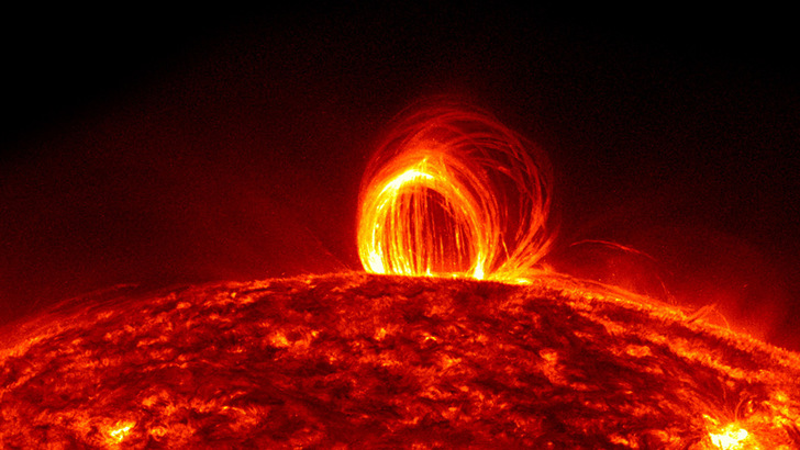 Spektakuläre Aufnahme der Sonnenoberfläche durch eine Sonde der Nasa.