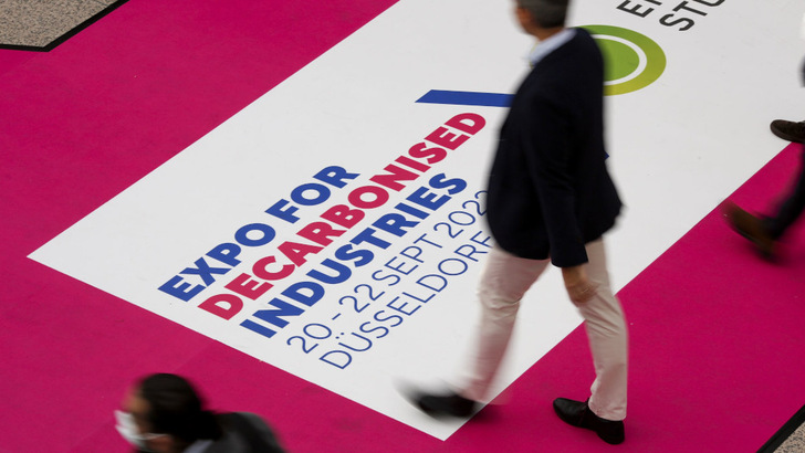 Die DecarbXpo ist die Fachmesse zur Dekarbonisierung der Wirtschaft. Sie fand in Düsseldorf statt.