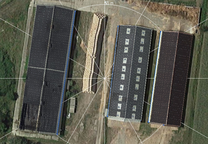 Diese Dächer werden bis Mitte kommenden Jahres mit Solarmodulen belegt. - © Milk the Sun
