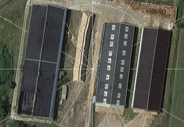 Diese Dächer werden bis Mitte kommenden Jahres mit Solarmodulen belegt.
