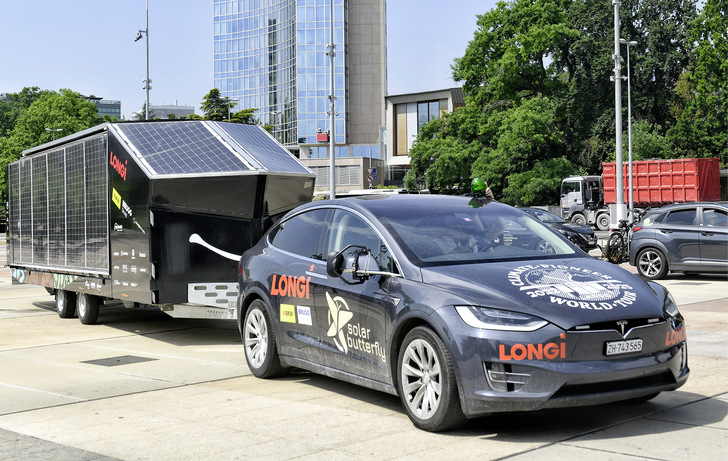 Die Solarzellen von Longi wurden für ­Teilverschattungen und Schwachlicht optimiert. - © Foto: Opes Solutions
