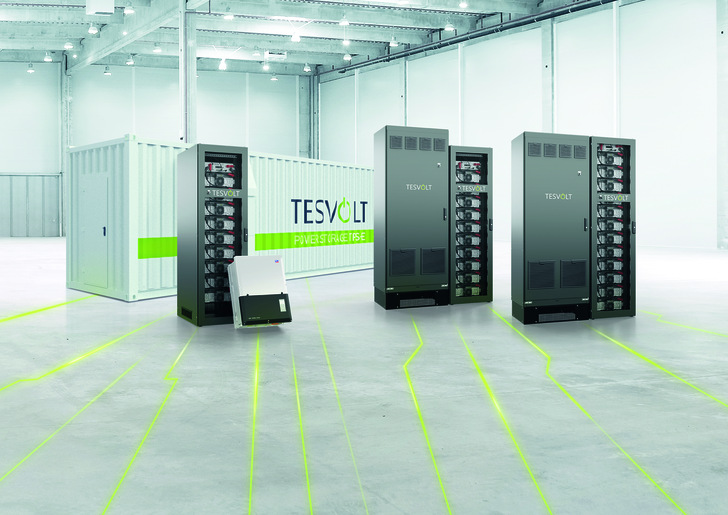 Die neue E-Serie von Tesvolt. - © Tesvolt
