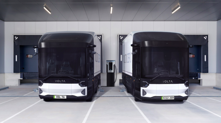 Volta Zero ist das erste reinelektrische 16-Tonnen-Nutzfahrzeug der Welt. - © Siemens Smart Infrastructure
