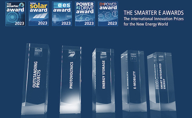 Im nächsten Jahr werden die Innovationspreise der smarter E Europe erstmals in fünf Kategorien vergeben.
