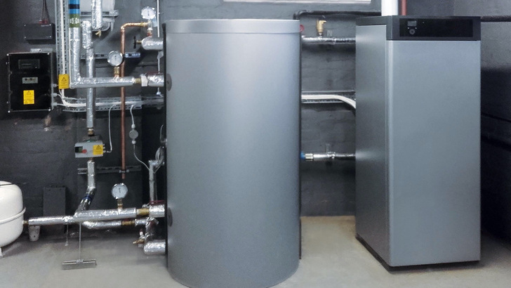 Eine Anlage mit der Hochtemperatur-Brennstoffzelle von Hexis.