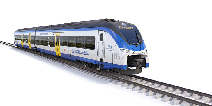 Umstellung von Diesel auf Wasserstoff auf der Heidekrautbahn reduziert jährlich den CO2-Ausstoß um rund drei Millionen Kilogramm.