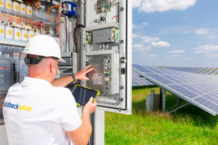 Den Bau des neuen Solarparks begleitet Goldbeck Solar als EPC. - © GOLDBECK SOLAR
