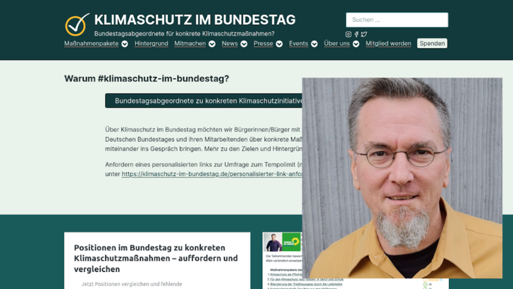 Klimaschutz wird im Bundestag immer wichtiger - ist aber kein Selbstläufer. - © KiB
