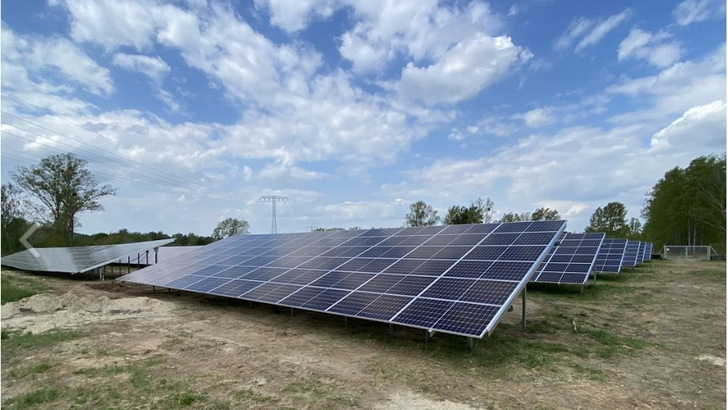 Dieses Solarprojekt geht im Mai 2023 ans Netz. - © Milk the Sun
