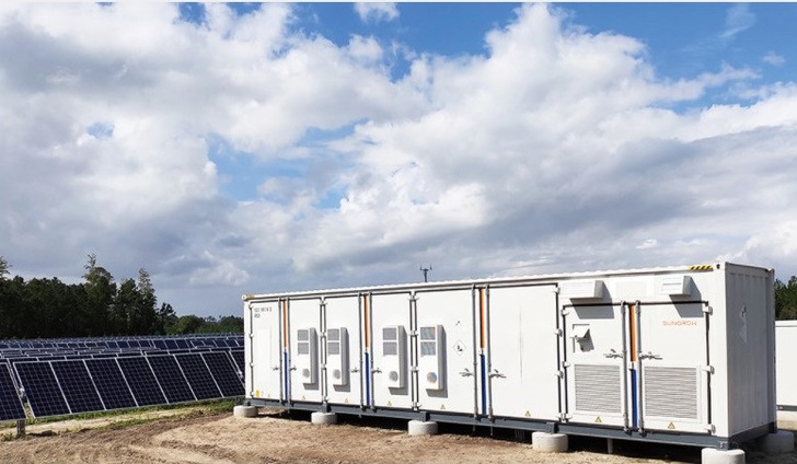 Sungrow acquired orders totaling 1.4 GWh in North America in 2020 including both standalone energy storage projects and storage in combination with power plants. - © Sungrow

