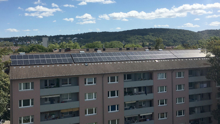 Die entwickelten Technologien wurden in Mehrfamilienhäusern in Karlsruhe einem Praxistest unterzogen.