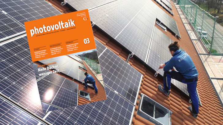 Die neue Ausgabe dreht sich um innovative Montagetechnik. - © Solarimo
