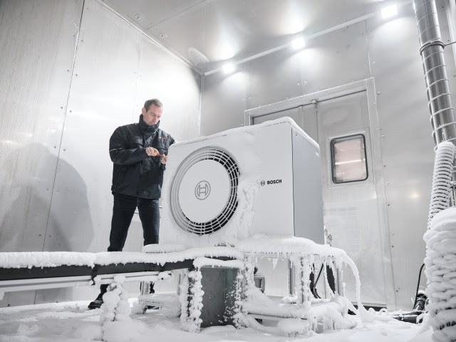 Grüße aus der Kältekammer: Wärmepumpen sind ein wichtiger Wachstumstreiber für die Bosch. - © Bosch
