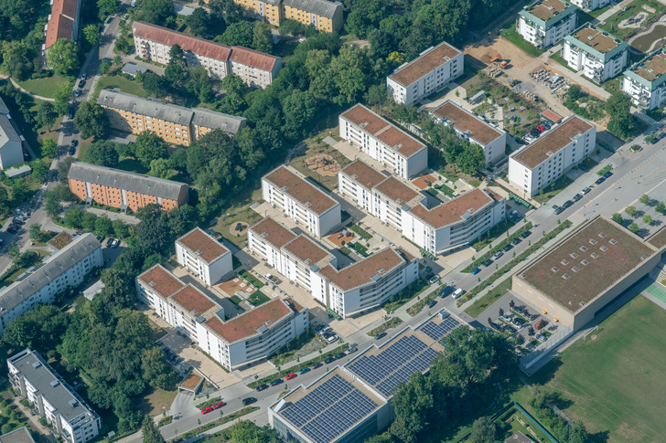 Solarimo und Stadtbau Regensburg realisieren ein Mieterstromprojekt. - © Stadtbau-GmbH Regensburg
