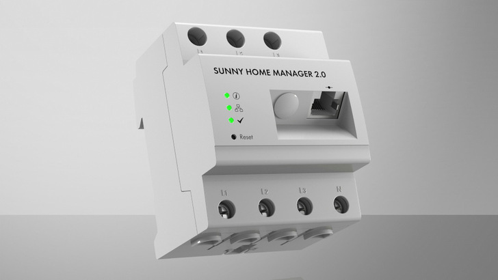 Der Sunny Home Manager kann viele verschiedene Geräte steuern – über eine Cloud jetzt auch Wärmepumpen von Samsung.