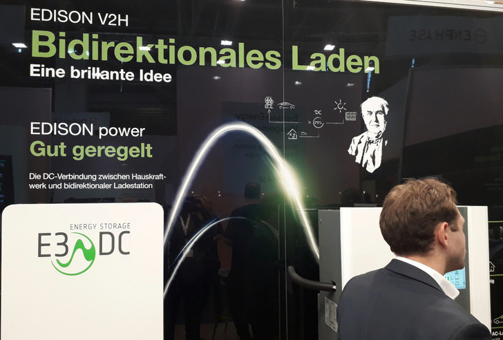 E3/DC hat das Thema in diesem Jahr in den Mittelpunkt des Messestandes gerückt.