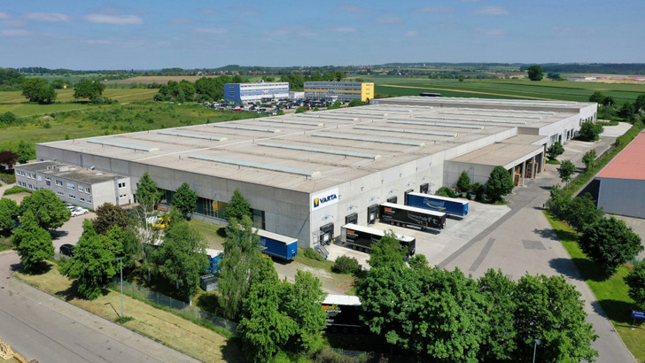 Das neue Speicherwerk entsteht am Hauptsitz von Varta in Ellwangen.