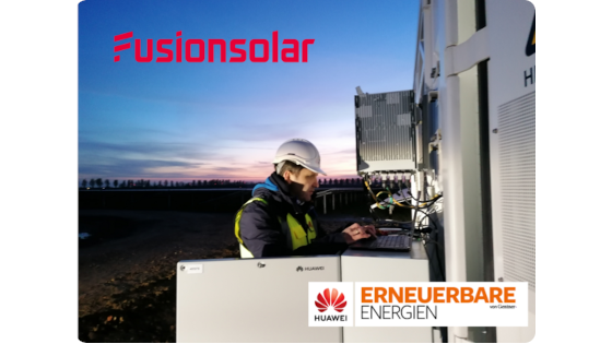 Zuverlässige Leistungselektronik macht einen Solarpark zur sicheren Investition. - © Huawei Fusion Solar
