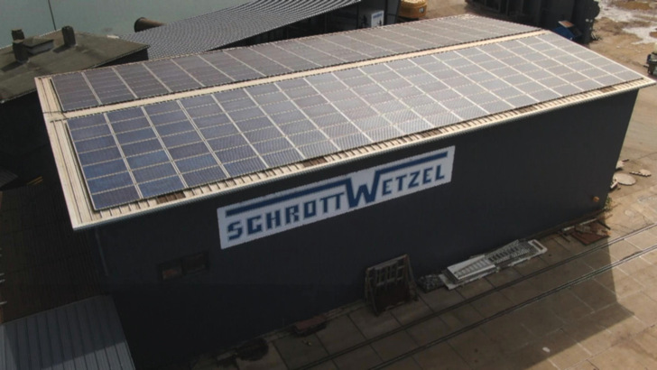 Schrotthändler Wetzel aus Mannheim hat insgesamt zehn Standorte.