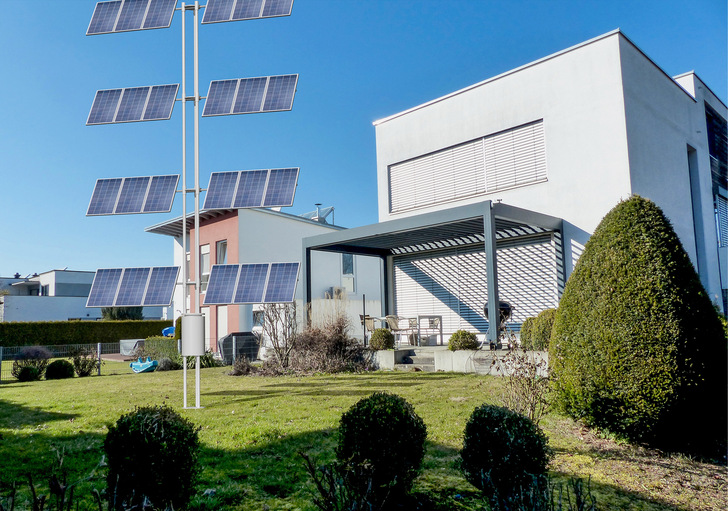 Neben Äpfeln gibt es auch Ökostrom aus dem Garten.