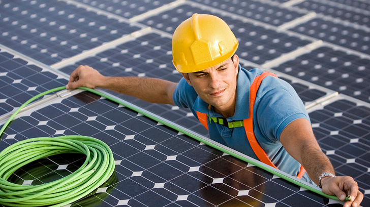 Wie groß dürfen Solarmodule sein?: In Hessen maximal drei Quadratmeter.