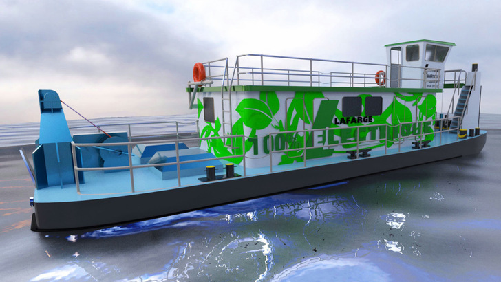  Die Marousin bekommt nicht nur einen neuen Anstrich, sondern auch einen neuen Antrieb.