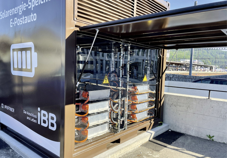 Gebrauchte E-Auto-Akkus sind eine Option für mobile Batteriecontainer. - © Foto: Fenecon
