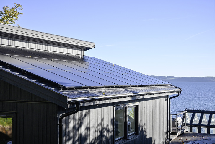 Auf dem Privathaus in Schweden wurden 19 Kilowatt errichtet. - © Foto: Longi

