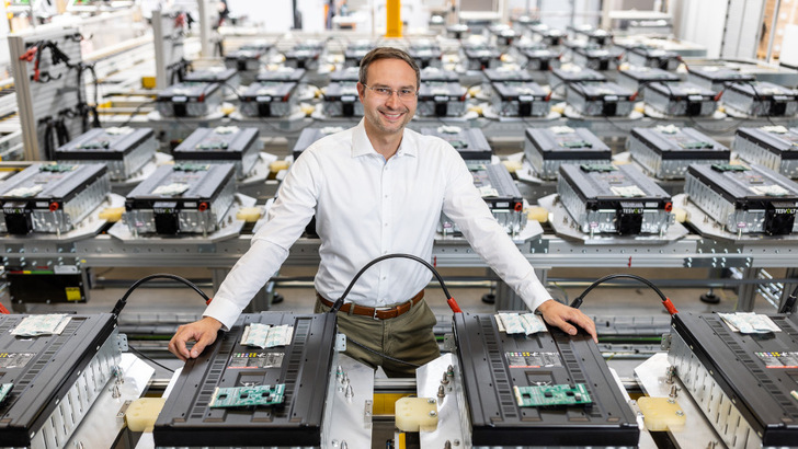 Daniel Hannemann ist CEO von Tesvolt aus Wittenberg. - © Tesvolt/M. Setzpfandt
