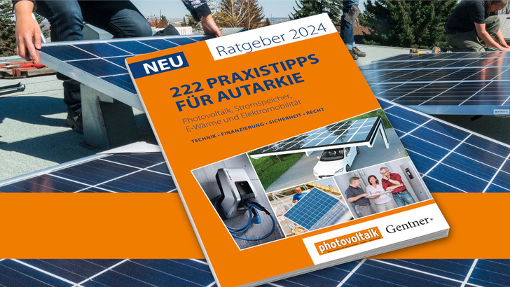 Der neue Ratgeber bietet privaten und gewerblichen Solarkunden umfangreiche Informationen rund um solaren Eigenverbrauch. - © Gentner Verlag
