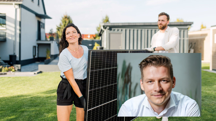 Kay Theuer gibt einen Ausblick auf die solare Energiewende in Bürgerhand. - © Priwatt/Jan-Niklas_Behlen

