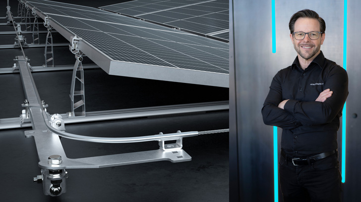 Christian Ganahl ist technischer Geschäftsführer des österreichischen Herstellers von Montagesystemen Aerocompact.
